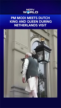 PM Modi Meets Dutch King And Queen During Netherlands Visit