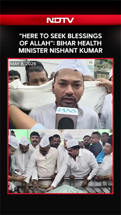 "Here To Seek The Blessings Of Allah": Nishant Kumar After Taking Office As Bihar's Health Minister