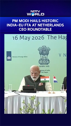PM Modi Hails Historic India&ndash;EU FTA at Netherlands CEO Roundtable