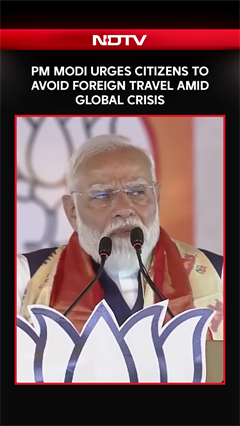 Avoid Foreign Travel & Foreign Weddings: PM Modi Appeals Citizens Amid Global Crisis