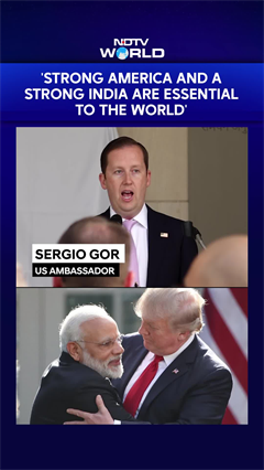'Strong America And A Strong India Are Essential To The World': US Ambassador Sergio Gor
