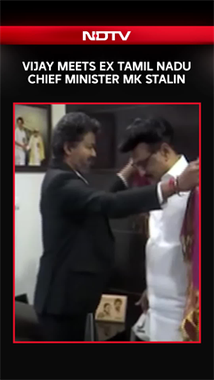 Vijay Meets Ex Tamil Nadu Chief Minister MK Stalin, Days After Big Poll Win