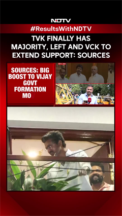TVK Finally Has Majority; Left And VCK To Extend Support: Sources
