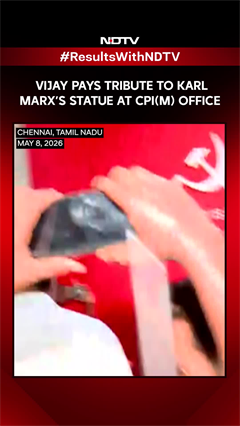 Vijay News | Vijay Pays Tribute To Karl Marx At CPI(M) Office, Sparks Buzz