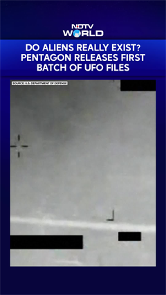 Do Aliens Really Exist? Pentagon Releases First Batch Of UFO Files