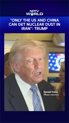 Trump News | Trump Claims Only US & China Can Remove Iran&rsquo;s &lsquo;Nuclear Dust&rsquo; After B-2 Strikes