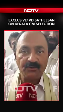 NDTV Exclusive: VD Satheesan On Kerala CM Selection