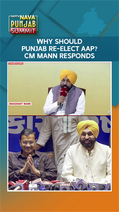 Why Should Punjab Re-Elect AAP?: Punjab CM Bhagwant Mann Responds