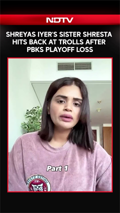 Shreyas Iyer's Sister Shresta Hits Back at Trolls After PBKS Playoff Loss