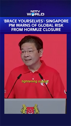 Singapore PM Lawrence Wong Flags Global Risk From Strait of Hormuz Closure