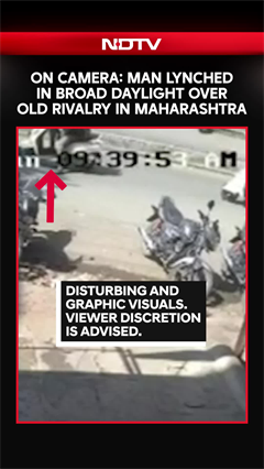 On Camera: Man Lynched In Broad Daylight Over Old Rivalry In Maharashtra