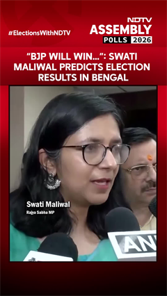"BJP Will Win...": Swati Maliwal Predicts Election Results In West Bengal