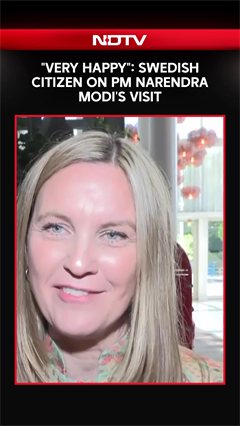 "Very Happy": Swedish Citizen Reacts To PM Narendra Modi&rsquo;s Visit