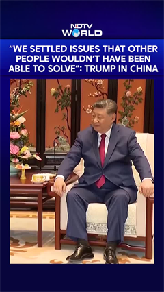 Trump News | "We Settled Issues That Other People Wouldn't Have Been Able To Solve": Trump In China