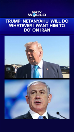 Trump: Netanyahu 'Will Do Whatever I Want Him To Do' On Iran