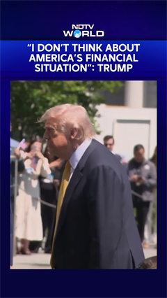Trump Says, &ldquo;I Don&rsquo;t Think About America&rsquo;s Financial Situation&rdquo;