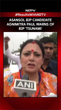 Asansol BJP Candidate Agnimitra Paul Warns Of BJP 'Tsunami' In West Bengal