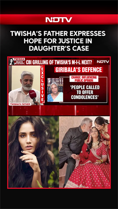 Twisha Sharma Case News | "Thank NDTV Team For Standing By Us": Twisha Sharma's Father