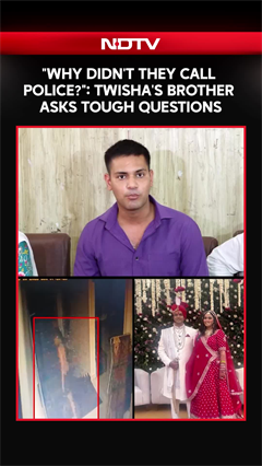 "Why Didn't They Call Police?": Twisha Sharma's Brother Asks Tough Questions