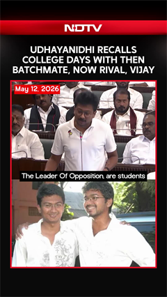 Udhayanidhi Stalin Recalls College Days With Vijay, But Takes A Sarcastic Jibe