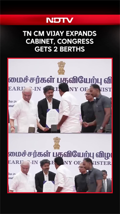 TVK News | Vijay&rsquo;s Mega Cabinet Expansion | 21 TVK, 2 Congress MLAs Take Oath