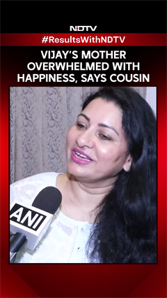 "Vijay's Mother Is Overwhelmed With Happiness", Says TVK Chief's Cousin After Tamil Nadu Polls