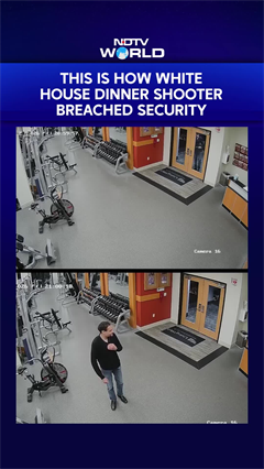 New Video Shows How White House Correspondents' Dinner Shooter Breached Security