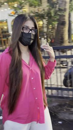 Dhanashree Verma Spotted In The City
