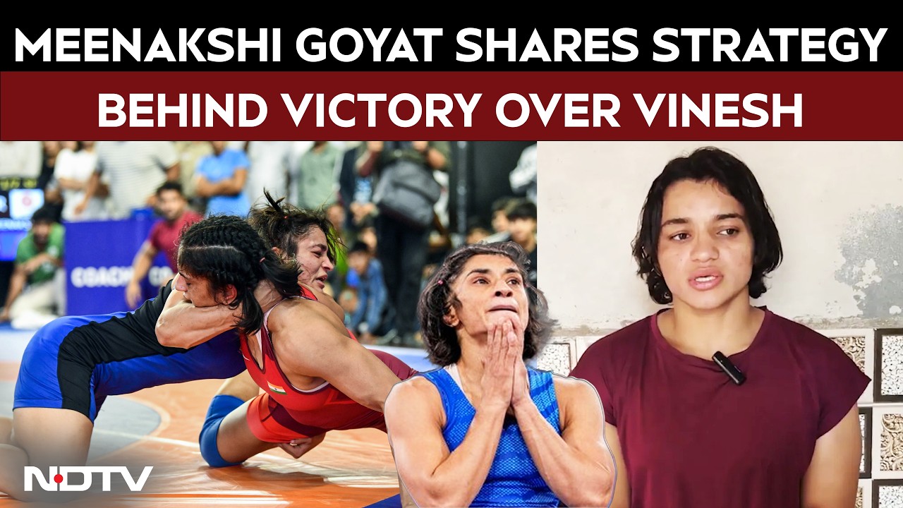 Vinesh Phogat News | Wrestler Meenakshi Goyat Shares Strategy Behind Victory Over Vinesh Phogat