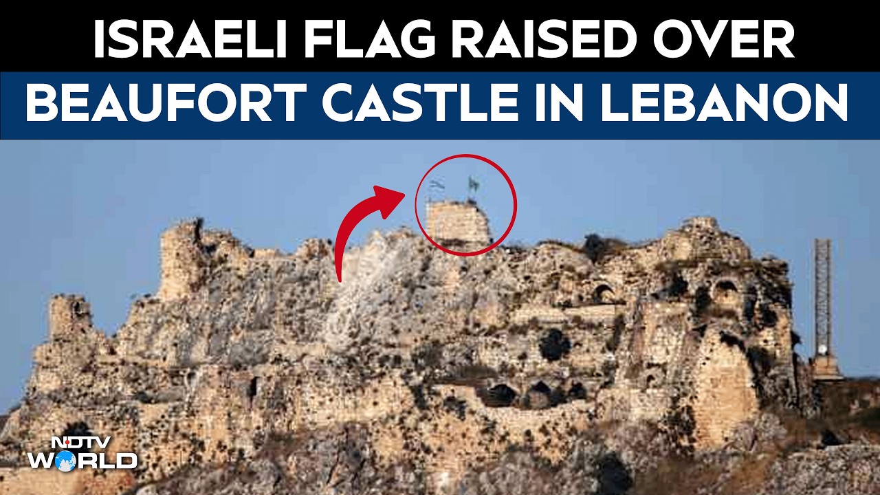 Israel Lebanon Attack | Israeli Flag Flies From Strategic Castle in Southern Lebanon After Capture