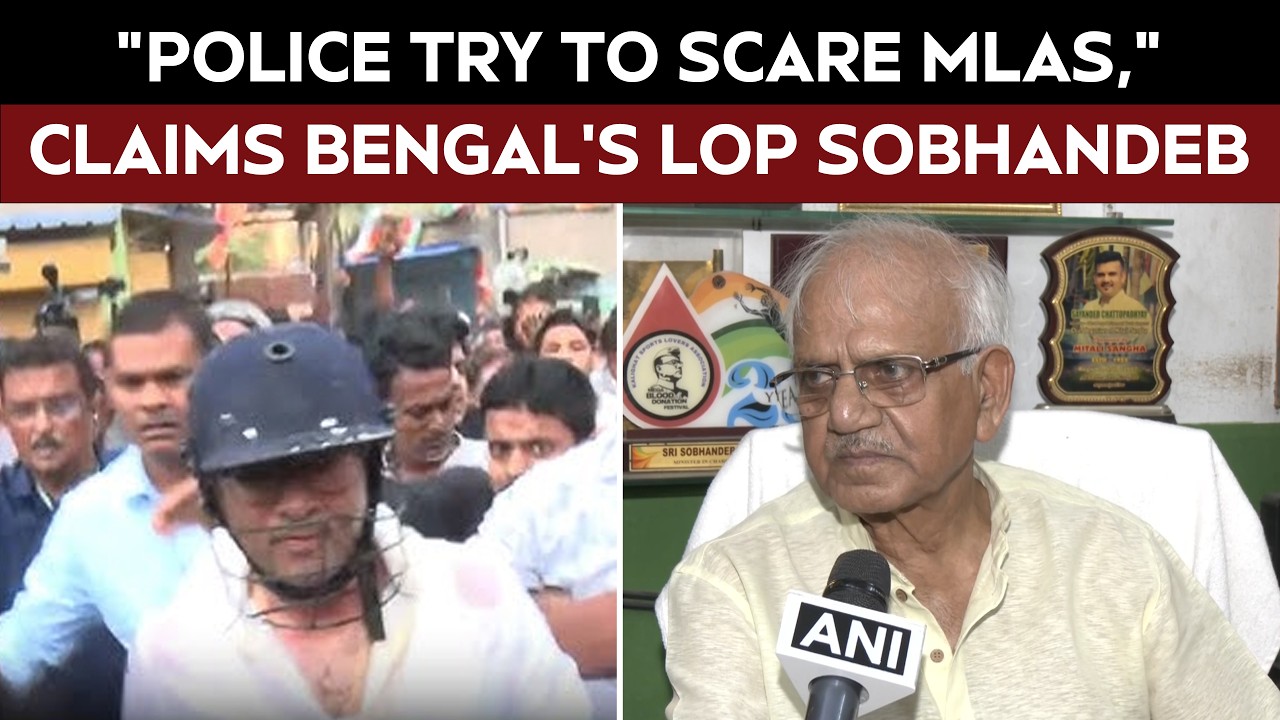 Bengal News | &ldquo;Police Try To Scare MLAs&rdquo;: WB LoP Sobhandeb Reacts To Alleged Attack On TMC MPs