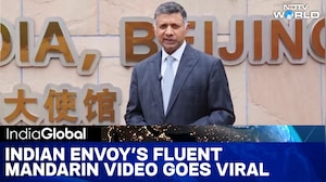 Indian Envoy's Fluent Mandarin Embassy Tour Goes Viral In China