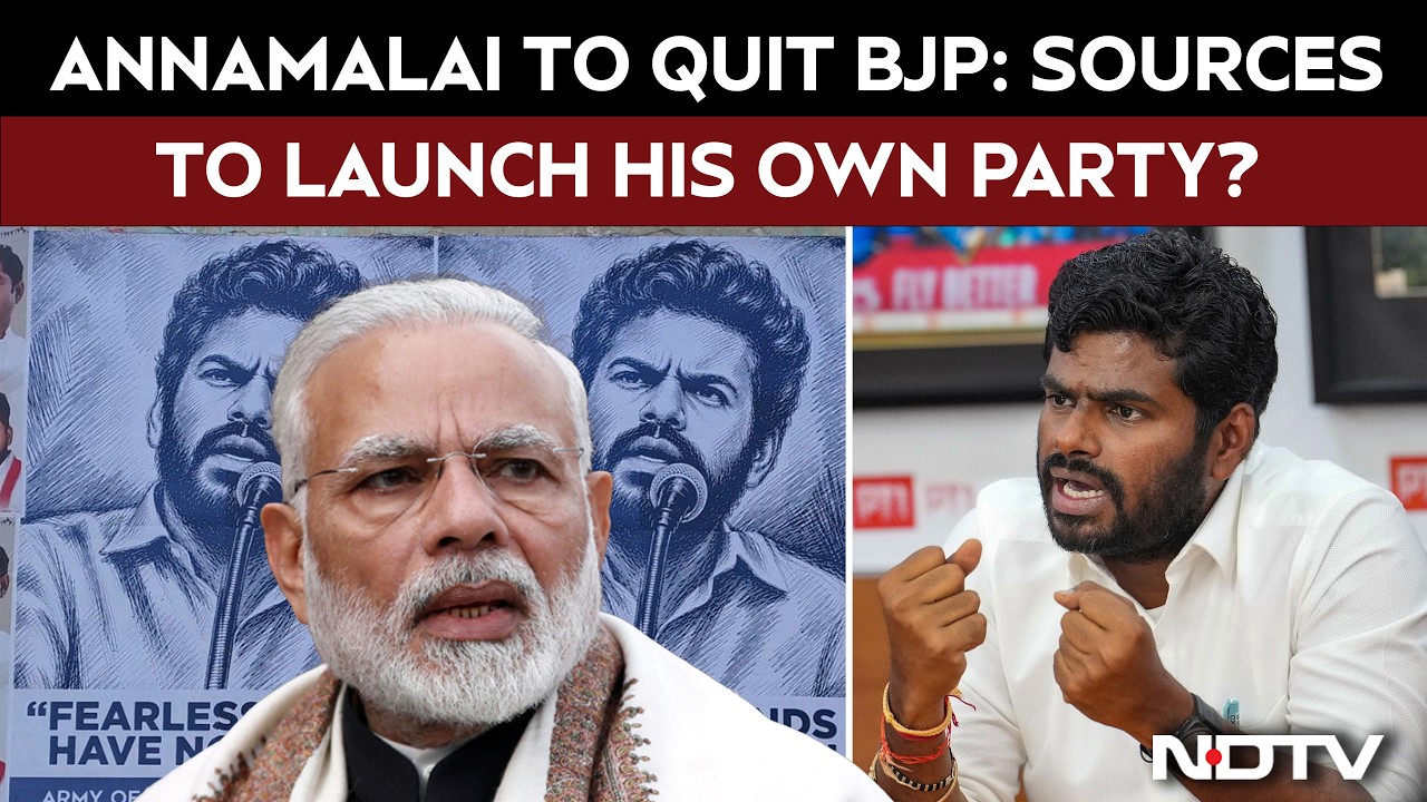 Annamalai News | K Annamalai To Quit BJP, Say Sources And Set To Launch His Own Party