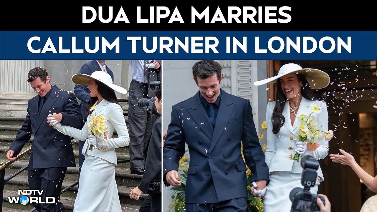 Dua Lipa Marriage | Dua Lipa Marries Callum Turner In An Intimate Ceremony In London