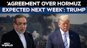 Deal With Iran On Truce, Hormuz Expected "Over The Next Week", Says Trump