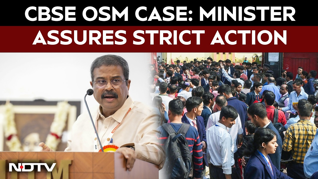 CBSE OSM Probe Widens; Education Minister Dharmendra Pradhan Seeks Report
