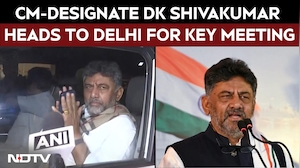 Karnataka News | CM-Designate DK Shivakumar Heads To Delhi For Key Meeting