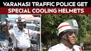 Heatwave In India | Varanasi Traffic Police Introduce Cooling Helmets to Beat Extreme Summer Heat