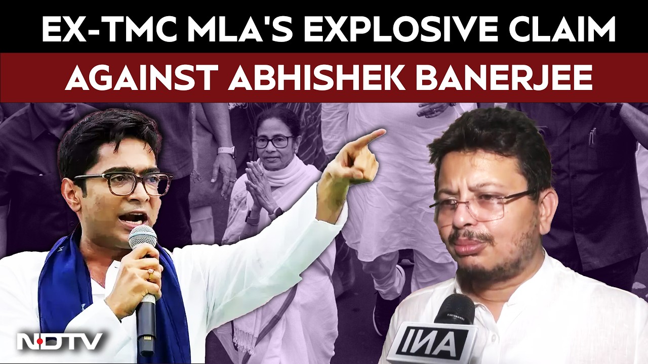 West Bengal Politics | Ex-TMC MLA Ritabrata Banerjee Makes Explosive Claims About Abhishek Banerjee