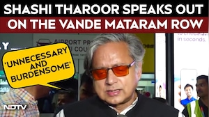 Vande Mataram Row | Shashi Tharoor Says Vande Mataram At Official Events Is 'Unnecessary'
