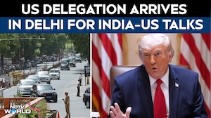 India&ndash;US Trade Talks Begin: US Delegation Arrives at Vanijya Bhavan in Delhi