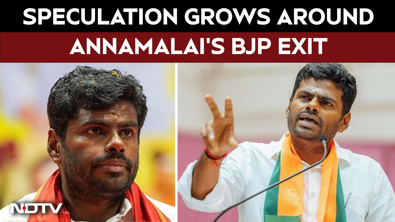 Annamalai Set to Leave BJP? Strong Political Exit Buzz Growing
