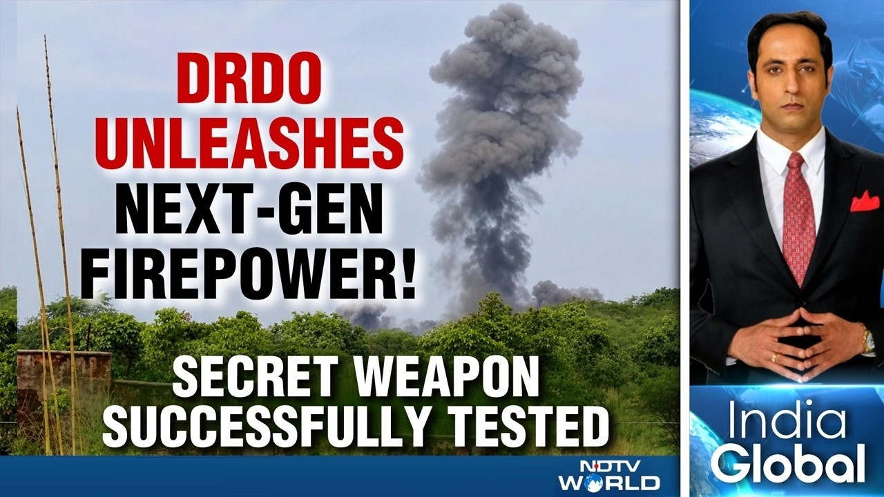 DRDO Tests High-calibre Bomb In Haryana's Panchkula