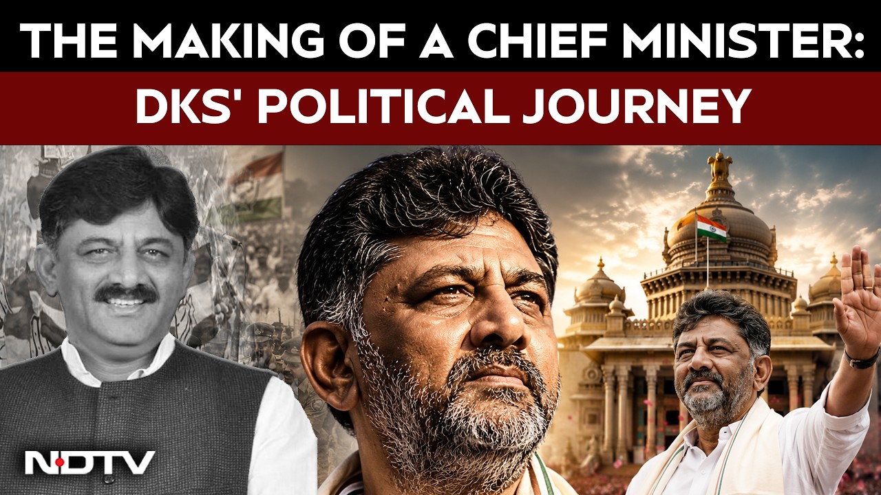 Years In The Making: DK Shivakumar's Climb To Karnataka's Top Post