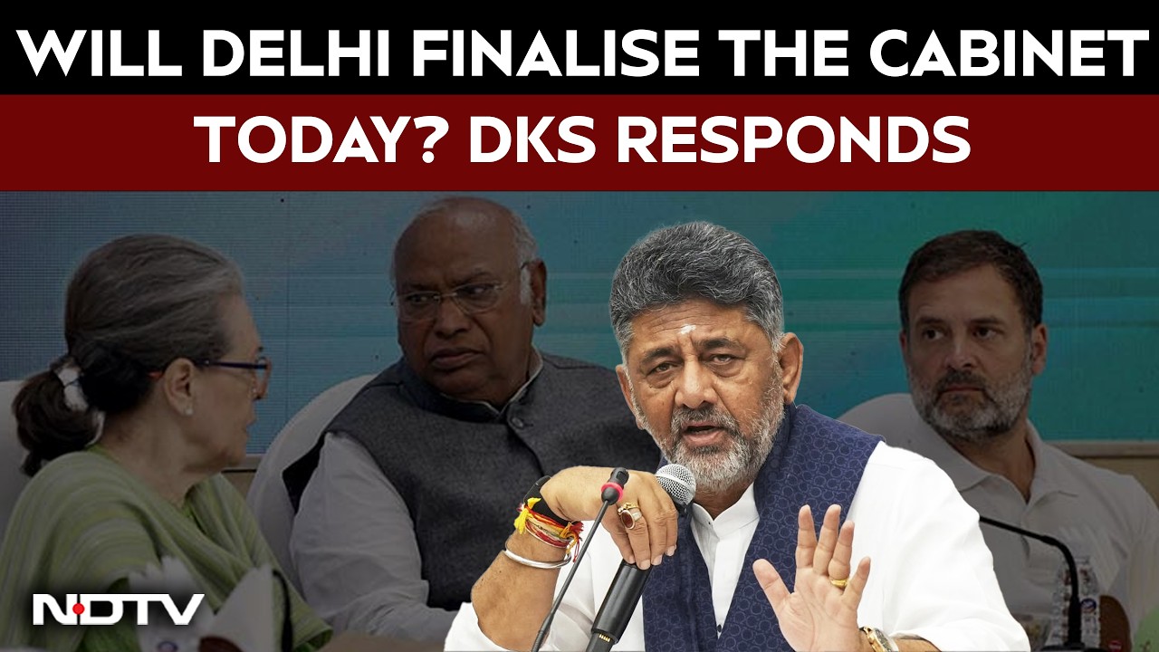 Cabinet Suspense Continues Ahead Of DK Shivakumar's Oath Ceremony