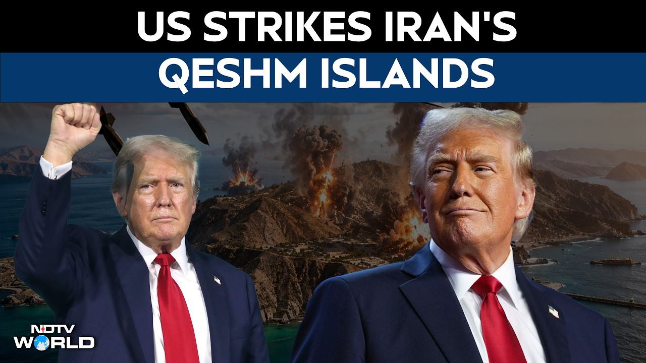 US Strikes Iran's Qeshm Islands As Tehran Fires Missiles At Kuwait, Bahrain