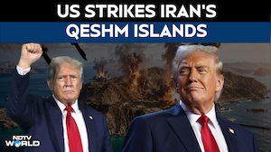 US Strikes Iran's Qeshm Islands As Tehran Fires Missiles At Kuwait, Bahrain