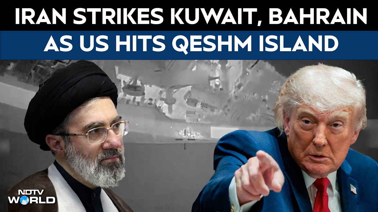 US Iran War | Iran Launches Missile Strikes; US Responds With Attack on Qeshm Island