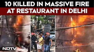 10 Killed In Massive Fire At Restaurant In Delhi's Malviya Nagar