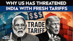 US Tariffs On India | US Trade Team In Delhi, Trump Plans New Tariffs On India Over "Forced Labour"